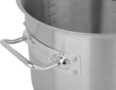 Produktbild von Yato YG-00012, 12 l, Edelstahl, Keramik, Gas, Halogen, Induktion, Edelstahl, Edelstahl, Edelstahl