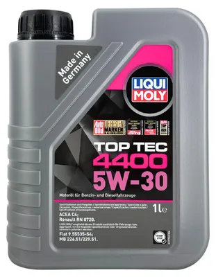 Produktbild von LIQUI MOLY Top Tec 4400 für 5W-30 1 Liter Motoröl Motorenöl RN0720 9.55535-S4 229.51 226.51 Öl