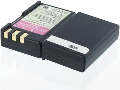 Produktbild von Akku für Nikon EN-EL9A Li-Ion 7,4 Volt 900 mAh schwarz.