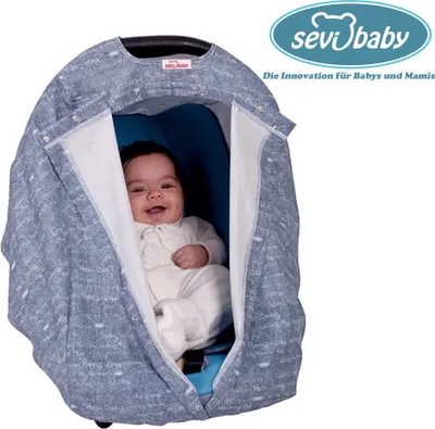 Produktbild von Sevibaby Jeany Sitzabdeckung Autoschale Abdeckung Baby Autositz Sonnendach 237-30
