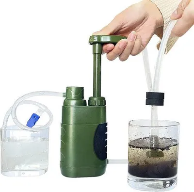 Produktbild von Famanu Wasserfilter tragbar - Ultrafiltration für Camping und Outdoor