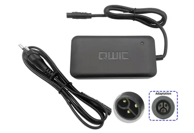 Zdjęcie produktu dla Ładowarka PowerSmart eBike 42V 2A do akumulatorów 36V Qwic Premium i MN7