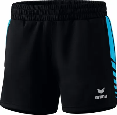 Produktbild von Erima Six Wings Worker Shorts Schwarz/Curaçao - 42