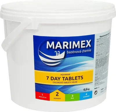 Zdjęcie produktu dla MARIMEX Aquamar 7 Daily Tablets 46 Kg 11301204