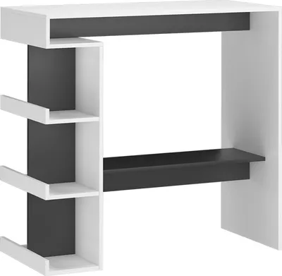 Produktbild von Barový stôl Vicco Dana, 108 x 50 cm, biela/antracit
