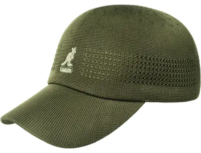 Kangol gestrickte Sommer Baseball-Cap Tropic Ventair in grün