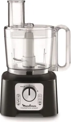 Image de Robot multifonctions 3l 800w avec blender noir - Moulinex - FP546811 - double Force Compact