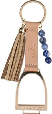 Image de HV Polo Porte-clés HVPRubia sable avec or, Taille:Taille unique
