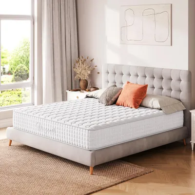 Produktbild von Vesgantti Matratze 160x200, 7-Zonen Federkernmatratze, Mittelfeste Orthopädischem Taschenfederkernmatratze (H3, Tight-top 24cm)