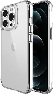 Productafbeelding van Jumadas Apple Case - Hoesje - iPhone 13 Pro - Achterkant - Siliconen - Transparant