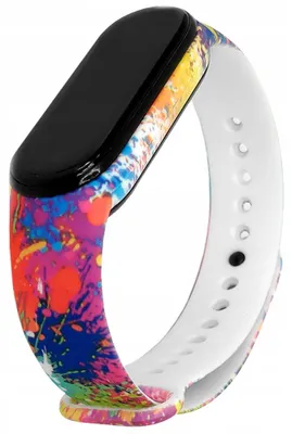 Zdjęcie produktu dla Opaska ChronSmarta do smartband'a Xiaomi Mi Band 5 / 6 / 7 (Wzór 02)