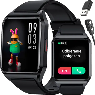 Zdjęcie produktu dla SMARTWATCH UNISEX Rubicon RNCE89 - WYKONYWANIE POŁĄCZEŃ, WŁASNE TARCZE (sr035i)