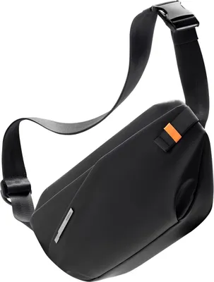 Produktbild von Inateck FB01001, Uni, Schultertasche, Reißverschluss, Spritzwassergeschützt, Wasserfest, Schwarz, Einfarbig