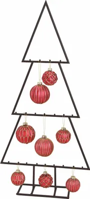 Obrázek produktu pro 1.11 Kovový vánoční stromek 77 cm - s háčkem na zdobení