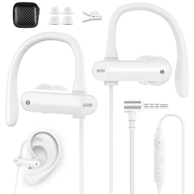 Immagine prodotto di Auricolari in-ear con connettore da 3,5 mm - con gancio auricolare - cavo da 1,8 metri