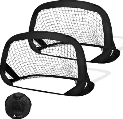 Produktbild von VOUNOT® Fußballtor für Kinder 2er Set, Klappbares Pop Up Tor 120x80x80cm