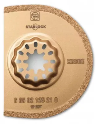 Produktbild von Fein 63502125210 Hartmetall Segmentblatt Starlock 75mm für Metall
