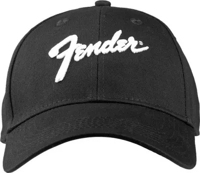 Produktbild von Fender - Baseball-Mütze für Herren/Damen Uni RO2485 (Einheitsgröße) (Schwarz)