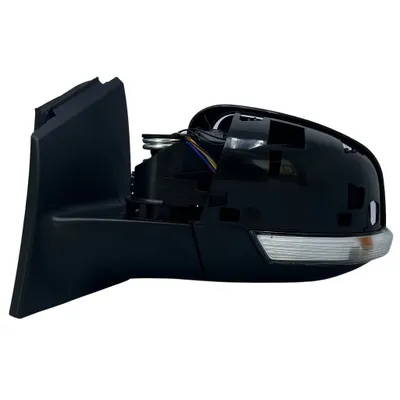 Produktbild von BILMAX Links Außenspiegel Ersatz für Ford Focus 3 2011-2017 Elektrisch Verstellbar, Beheizt, Manuell Einklappbar, mit Blinklicht, Lackierbar, 6 Kabel