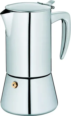 Immagine prodotto di Caffettiera per espresso Kela Latina in acciaio inox 18/10