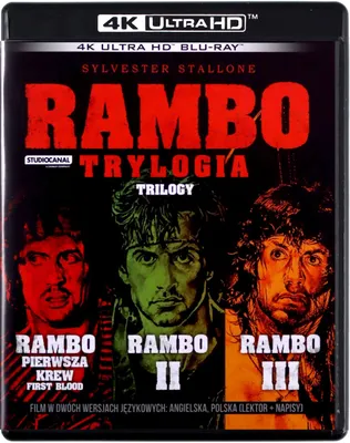 Produktbild von Rambo Trilogy (nur Originalversion) [3xBLU-RAY 4K]