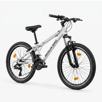 Produktbild von Mountainbike 24 Zoll Mountainbike mit Aluminium-Rahmen 21 Gang Shimano RD-TY300/TY500 Schaltwerk, Kettenschaltung, (Aluminiumrahmen & V-Bremsen)