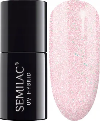 Obrázek produktu pro Semilac Pink Crystals 164 UV hybridní lak na nehty 7ml