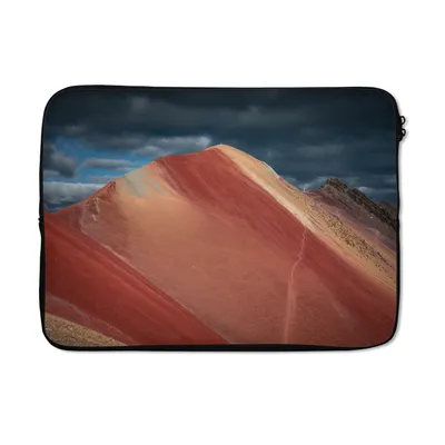 Produktbild von MuchoWow® Laptop Hülle 14 ZollLandschaft - Natur - Berg - Wolken Laptoptasche - Laptoptasche - Stoßsicher - Schutzhaube