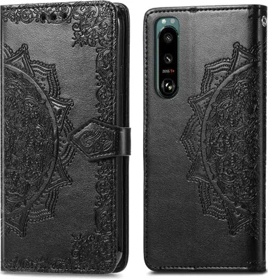 Obrázok produktu pre imoshion Mandala Bookcase pre Sony Xperia 5 IV - čierna