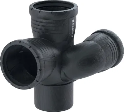 Produktbild von Geberit 393564141 Silent-Pro Schachtbogenabzweig
