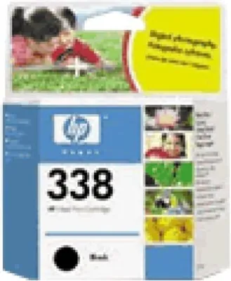 Obrázek produktu pro HP 338 Černá originální inkoustová kazeta, Standardní výtěžnost, Černá, Inkoust na bázi barvy, Inkoust na pigmentové bázi, 1 kusů, 480 str.