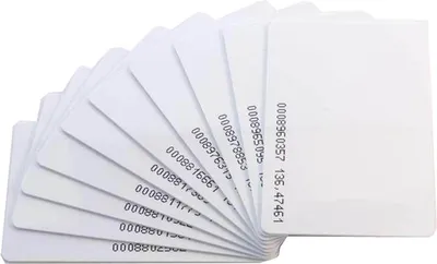 Produktbild von AZ-Delivery Weiteres Zubehör RFID Card Keycard/Schlüsselkarte 125KHz weiß, durchnummeriert, 10x RFID Karte