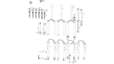 Produktbild von RockShox Zugstufendaempfer Sid 27,5/29 Inkl. Seal Head