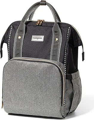 Produktbild von Stilvolle Kinderwagen Tasche Rucksack BASIC OSLO STYLE Baby Ono grau
