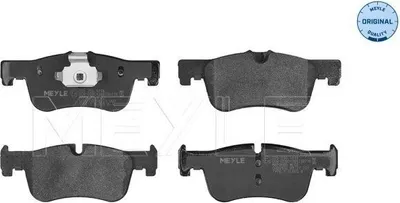 Produktbild von MEYLE 025 250 1418 Bremsbeläge Vorne für BMW 1 Schrägheck (F20) 3 Touring (F31) 3 Limousine (F30, F80) 4 Gran Coupe (F36) 3 GT (F34)