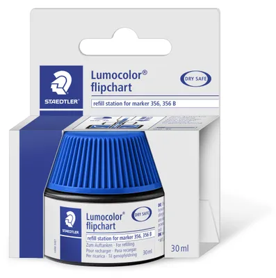 Produktbild von STAEDTLER 488 56 Nachfüllstation für Lumocolor flipchart marker 356/356 B Einzelprodukt blau