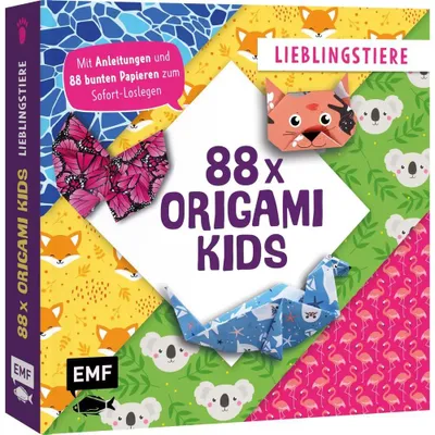 Obrázok produktu pre 88 x Origami Kids - Lieblingstiere