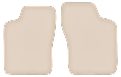 Produktbild von DURBAN Beige Velours-Fußmatten vorne für Daewoo Nexia Schrägheck, Limousine (1994-1998)
