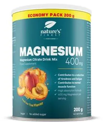 Produktbild von Nature's Finest Magnesium 400 mg, Trinkpulver 120 g