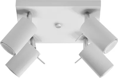 Produktbild von Deckenleuchte RING 4 weiß 4xGU10 10W Stahl 16x25x25cm Sollux Lighting