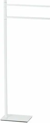 Image de Sapho Gedy Trilly - Porte-serviettes sur pied, blanc mat TR3122