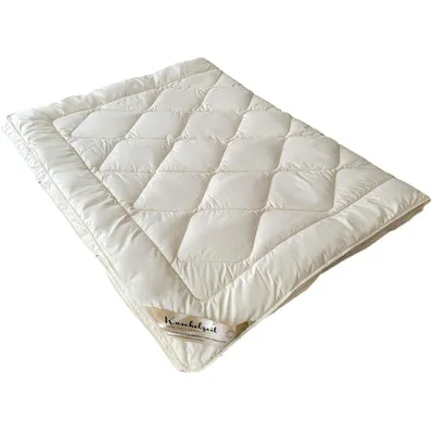 Produktbild von Merino Schafschurwolle Vierjahreszeitendecke Combi Decke Kuschelzeit in 135x200 cm