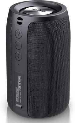 Obrázek produktu pro Reproduktor ZEALOT Bluetooth: hudební box s USB/TF Card/AUX, Bluetooth box, vodotěsný IPX5, 12h přehrávání, duální párování, přenosný bezdrátový reproduktor