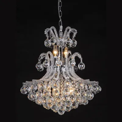 Produktbild von Clayre & Eef Kronleuchter 60-180 x Ø50 cm Transparant Eisen