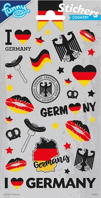 Image de Feuille d'autocollants Totum Allemagne