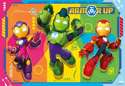 Obrázek produktu pro RAVENSBURGER Puzzle Iron Man a jeho úžasní přátelé 35 dílků