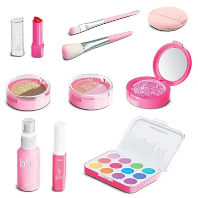 Productafbeelding van 10-delig Meisjes Make-up Speelset voor Rollenspel