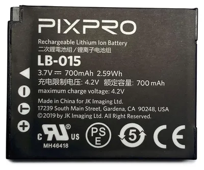 Obrázek produktu pro Baterie KODAK Pixpro WPZ LB-015 3,7V/700mAh