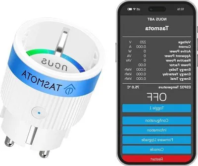 Zdjęcie produktu dla Małe inteligentne gniazdko WiFi 10 A Mini WiFi z timerem i licznikiem energii