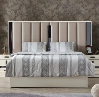 Produktbild von Luxus Möbel Bett Schlafzimmer Design Doppelbett Polster Moderne Betten